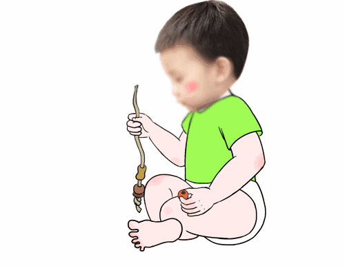 精細(xì)活動方面，寶寶需要經(jīng)歷4個階段的發(fā)展：